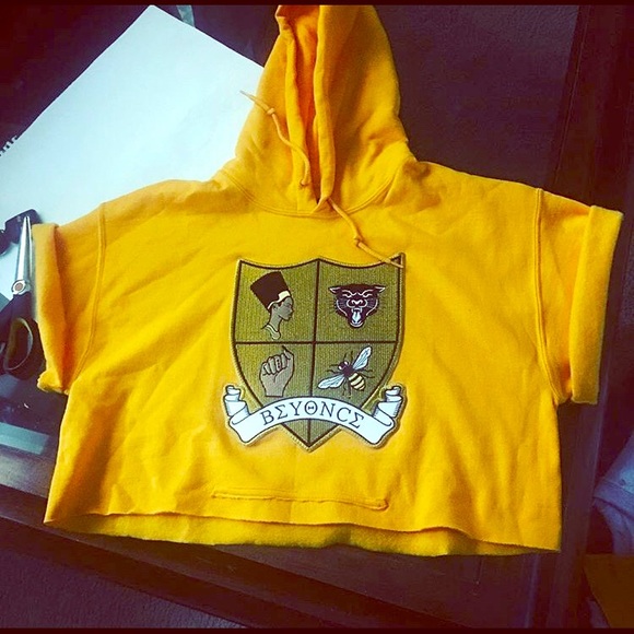 Beyonce crest sweatshirt Clearance